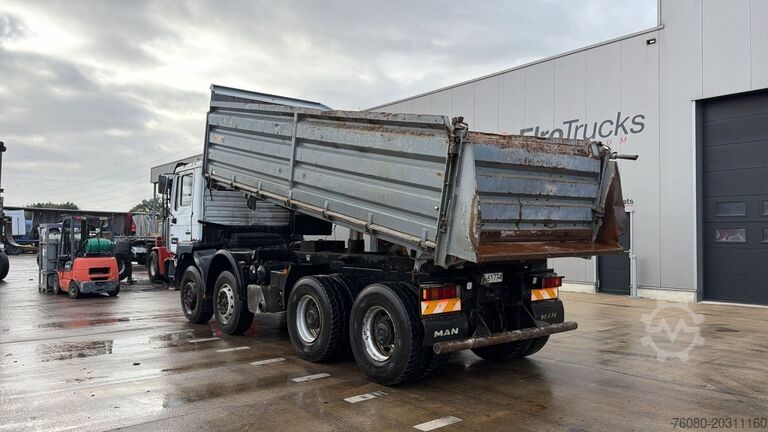 3-sidig tipp MAN 41.414 (BIG AXLES / 41 TONS / GRAND PONT / LAME...