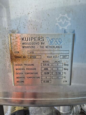 Cream tank Kuipers Woudsend BV T6.03