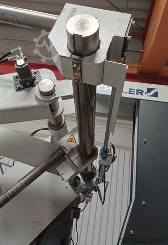 Querteilanlage Querteilanlage mit Stanzaggregat SCHULER 1500 x 0,6 - 5,0 mm