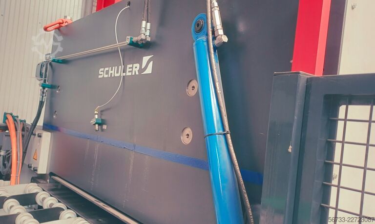 Querteilanlage Querteilanlage mit Stanzaggregat SCHULER 1500 x 0,6 - 5,0 mm