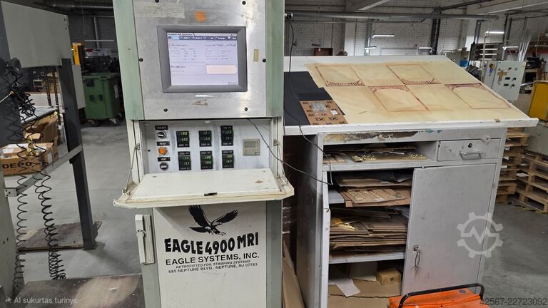 Tipo baskı makinesi Bobst Autoplaten SP 1260E ht foil 