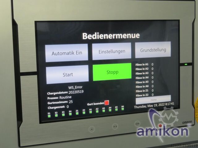 Robot cel met robot SAMCO Omron R6Y XGL400150 XG-Serie