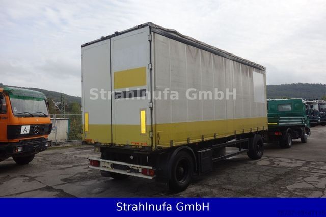 Remolque abierto con toldo SOMMER AP 18