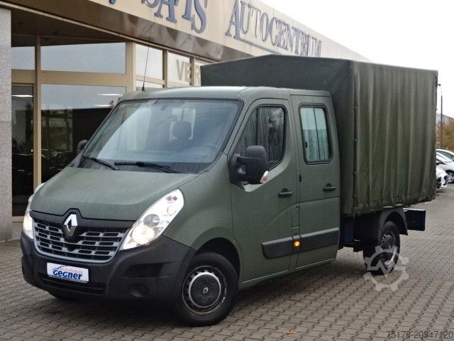 Pick-up panelvan RENAULT Master III DoKa Pritsche/Plane L2H1 3,5t 131PS