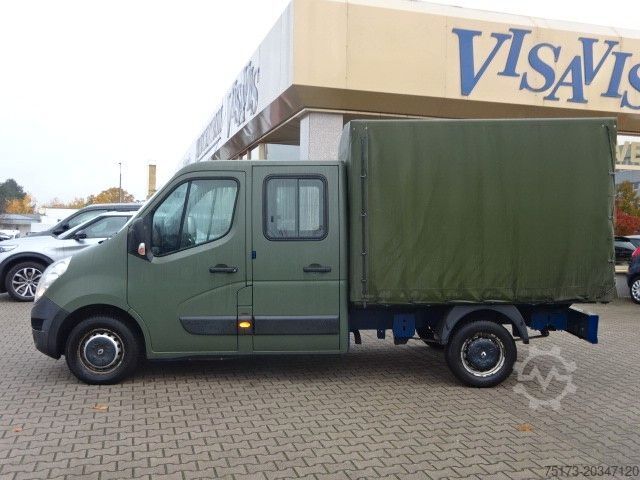 Pick-up panelvan RENAULT Master III DoKa Pritsche/Plane L2H1 3,5t 131PS