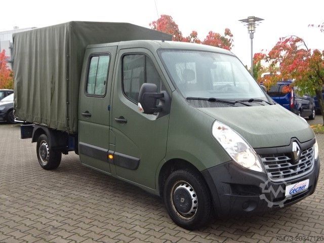 Pick-up panelvan RENAULT Master III DoKa Pritsche/Plane L2H1 3,5t 131PS