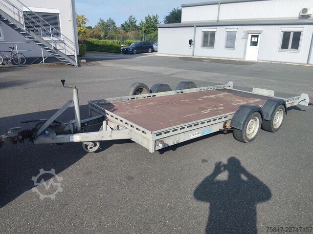 Rimorchio a pianale ribassato Weijer Tohaco MA235/4518