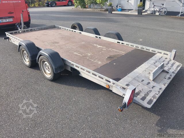 Rimorchio a pianale ribassato Weijer Tohaco MA235/4518