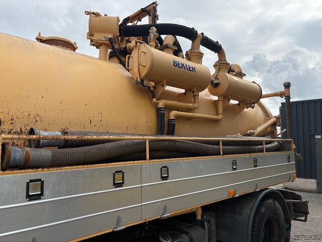 Vehículo de succión DAF 1900 + BEKKER COMBI SYSTEM + EURO 1 + LOW KM + ...