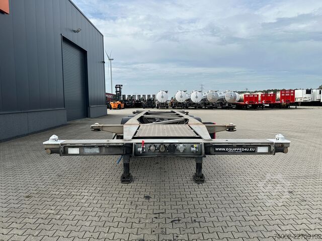 Transporte de contenedores Van Hool 20FT/30FT ADR CHASSIS / galvanized / BPW DRUM /...