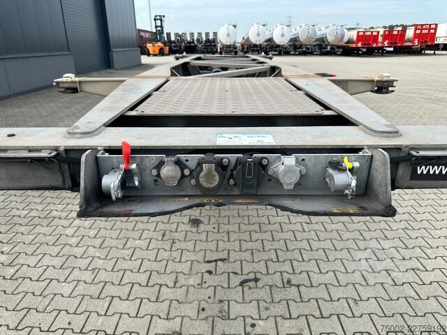Transporte de contenedores Van Hool 20FT/30FT ADR CHASSIS / galvanized / BPW DRUM /...