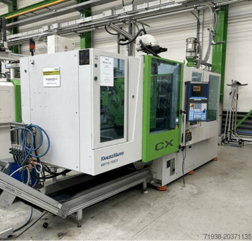 Injection molding machine Krauss Maffei KM 110-750 CX