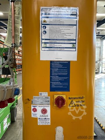 Stubni zakretni kran sa lančanim dizalicom Demag JC-P-300 2000 Kg