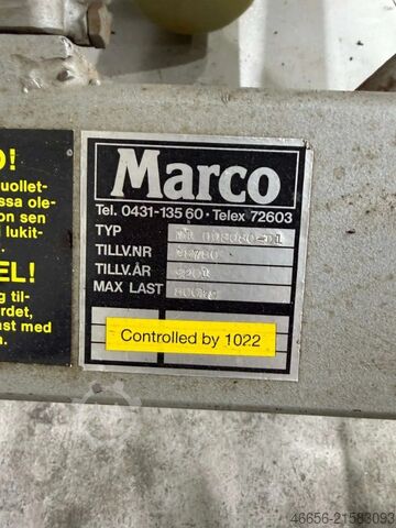 Scissor lifting table Marco 