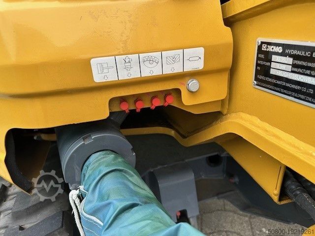 Mini bager XCMG XE35, Gummikette, Greifer + Hammer, Klima,Yanmar