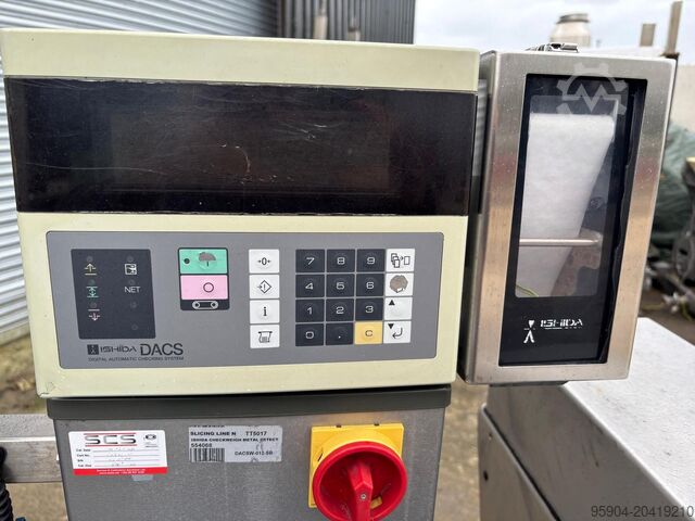 Cântar de verificare & detector de metale Ishida Checkweigher & Metal Detector DACS-W-012-SB-P5-1