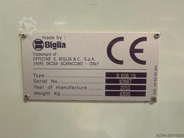 Biglia B 658 YS, årgang 2010 Biglia B 658 YS