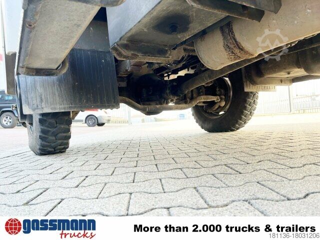 Vrachtauto met open laadbak Iveco 120-23 AW 4x4 Doka, V8-Motor, Gerätewagen,