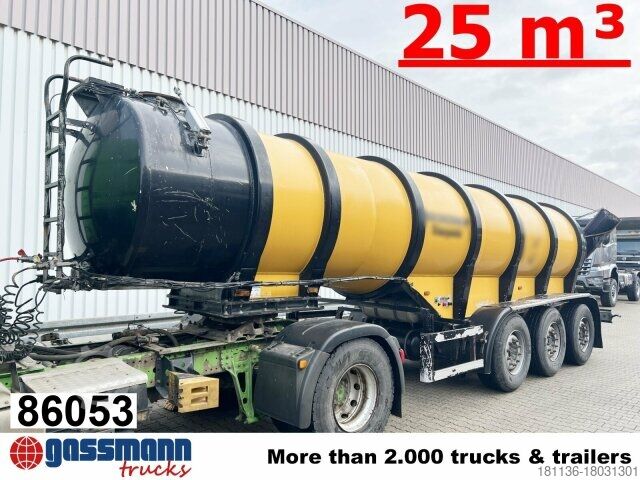 Tanker semitrailer Wellmeyer Wellmeyer, STF 35/89 TA AL, ca. 25 cbm, ALU,