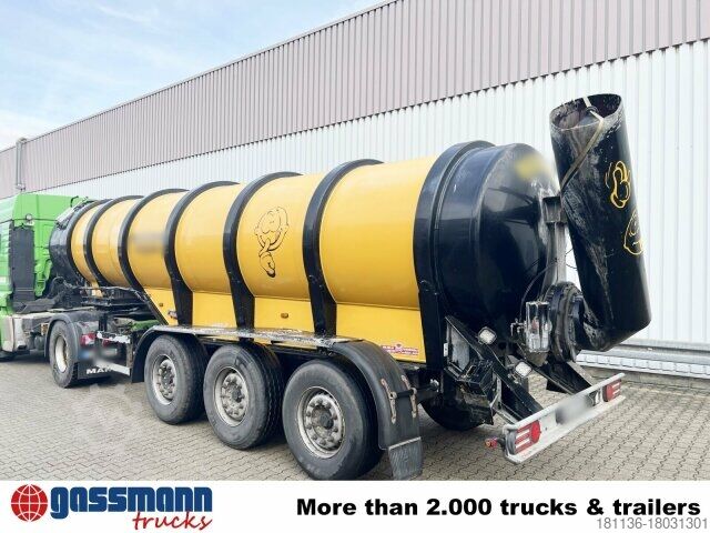 Tanker semitrailer Wellmeyer Wellmeyer, STF 35/89 TA AL, ca. 25 cbm, ALU,