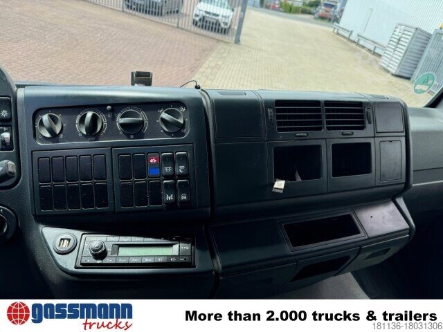 Billenőplatós furgon MAN TGL 8.180 4x2 BB Doka, 2x AHK