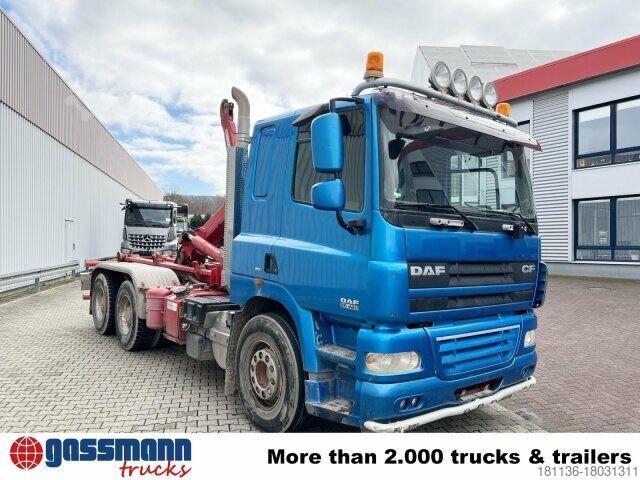 Abrollkipper DAF AT 85.460 6x4, Abrollkipper Palfinger T20