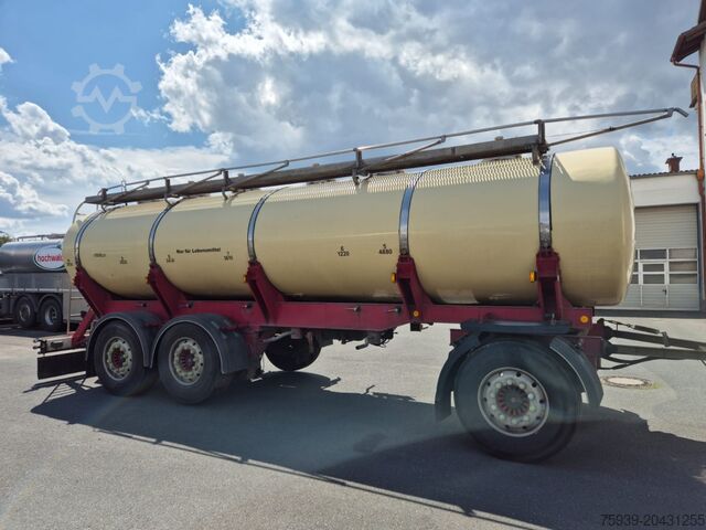 Tanker trailer  Edelstahltankanhänger - 6 Kammern - 17095 l