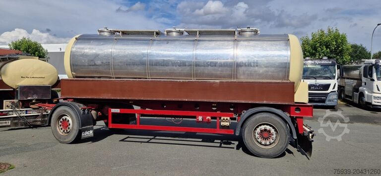 Tankoplegger  Fabr. Lück - Edelstahltankaufbau - TÜV NEU