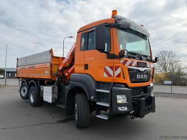 Other MAN TGS 28.400  6x4-4 Atlas Kran, Funk, Meiller,
