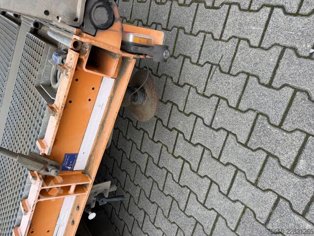 Semirimorchio ribassato Humbaur HTS30  3 Achs Satteltieflader, neuwertig