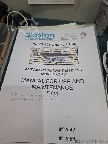 Glass cutting desk Glaston Bavelloni MTS64 LOWE