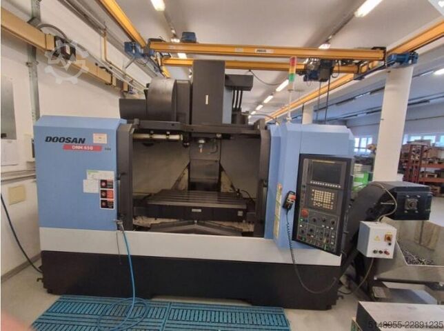 Verticale bewerkingscentrum Doosan DNM 650