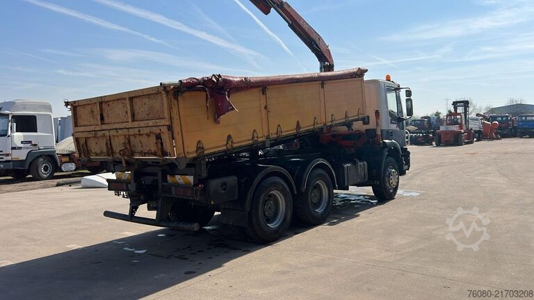 Basculante de 3 lados Iveco Eurotrakker 260 E 34 (POMPE MANUELLE / MANUAL P...