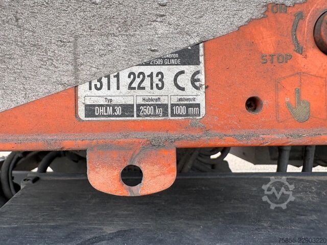 Klizne cerade System Trailers LPRS24 Alu boards / Bordwende / 2.5 T Loading L...