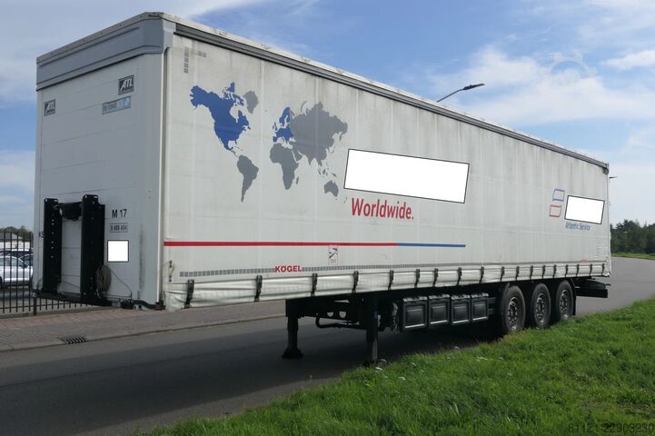 Schuifzeilen Kögel S 24-1 | Tautliner + Sliding roof | (1) Lift Ax...