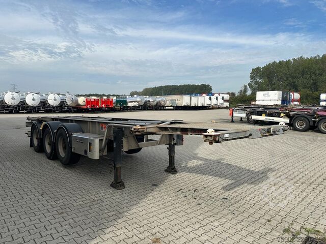 Trasporto di container Van Hool 20FT/30FT ADR CHASSIS / galvanized / BPW DRUM /...