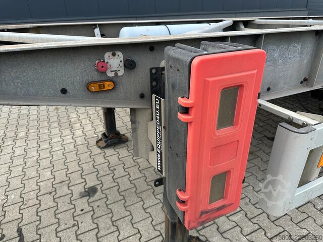 Trasporto di container Van Hool 20FT/30FT ADR CHASSIS / galvanized / BPW DRUM /...
