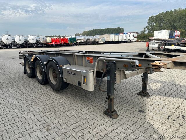 Trasporto di container Van Hool 20FT/30FT ADR CHASSIS / galvanized / BPW DRUM /...