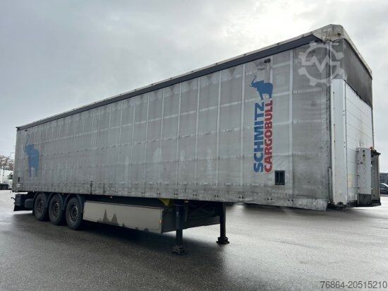 Otevřený návěs s plachtou SCHMITZ SCB, GETRäNKEAUFLIEGER, LIFTACHSE, PALETTENKASTEN, XL-ZERTIFKAT