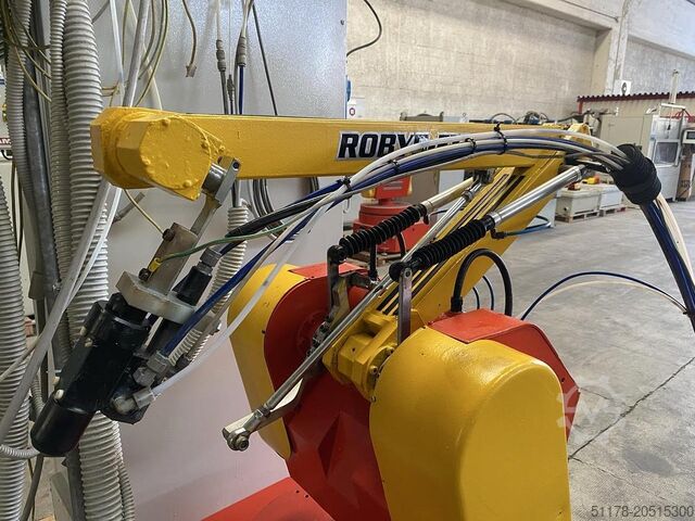 1997 CMA Roby 5 EX antropomorfisk malerobot (selvlærende) komplet med sprøjtepistol... CMA Roby 5 EX