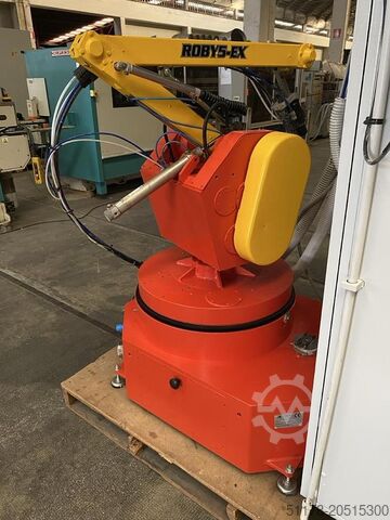 1997 CMA Roby 5 EX antropomorfisk malerobot (selvlærende) komplet med sprøjtepistol... CMA Roby 5 EX