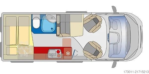 Autocaravana PÖSSL Summit 600 B 140PS Automat Modell 2026