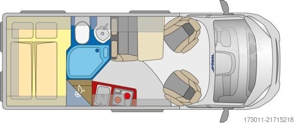 Autocaravana PÖSSL 2 WIN R - Premium-Paket Citroen 140PS