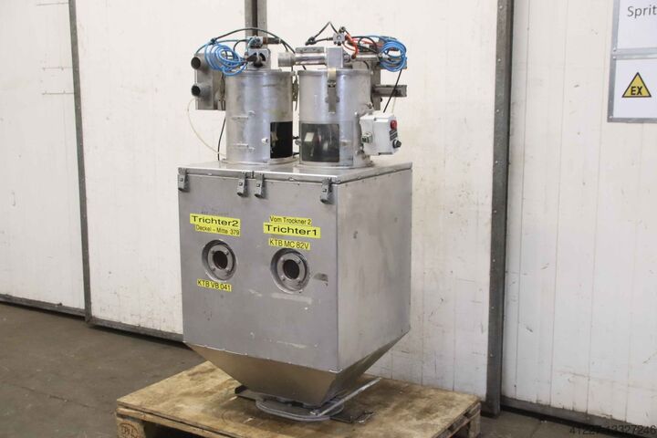 Granule conveyor 2 hoppers simar F2582 10-02082