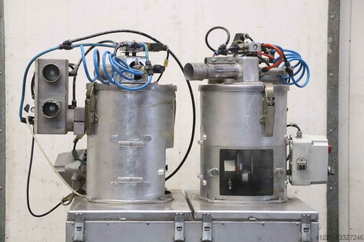 Granule conveyor 2 hoppers simar F2582 10-02082