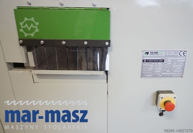 Vierzijdige schaafmachine REIGNMAC RMM 723
