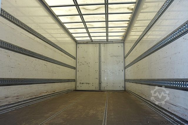 Samochód ciężarowy typu furgon MERCEDES-BENZ Antos 1843 L+Spier ZGL Tandem Koffer Anhänger