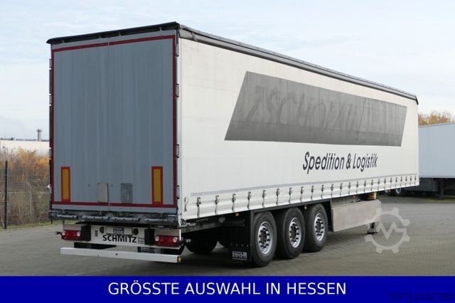 Otevřený návěs s plachtou SCHMITZ CARGOBULL Liftachse Palettenkasten EX/II ¤289.-m