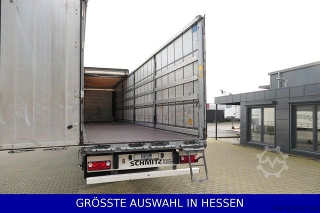 Otevřený návěs s plachtou SCHMITZ CARGOBULL Liftachse Palettenkasten EX/II ¤289.-m