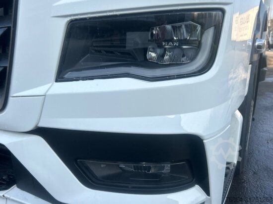 Platós teherautó ponyvával MAN TGX 26.480 6X2, PRITSCHE-PLANE JUMBO-ZUG, H&W TANDEM